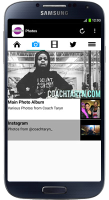 Coach Taryn Android App