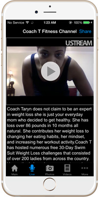 Coach Taryn iPhone App