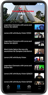 Compton Entertainment Chamber iPhone App