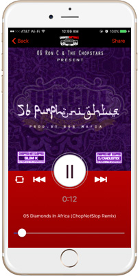 CountryRapTunes iPhone App