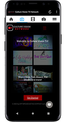 Culture Vision TV Network  Android App
