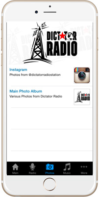 Dictator Radio iPhone App