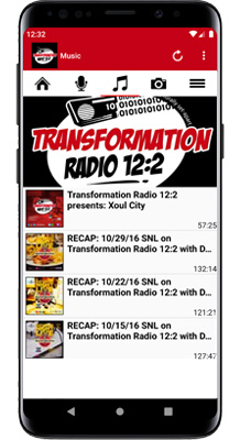 Transformation Radio 12:2 Android App