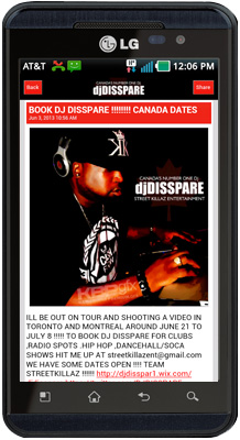 DJ Disspare Android App