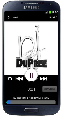 DJ DuPree Android App