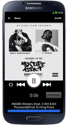 Mixtape Addict Android App