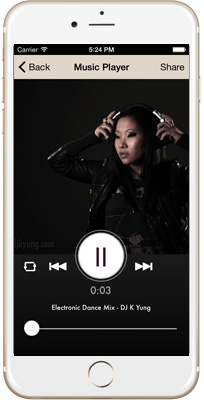 DJ K Yung iPhone App