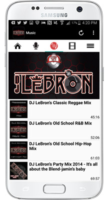 DJ LeBron Android App