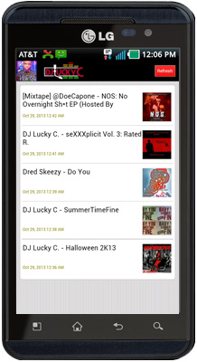 DJ Lucky C. Android App
