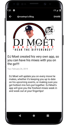 DJ MOET  Android App