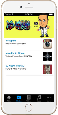 DJ NSEW iPhone App