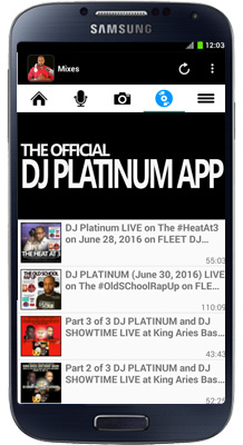 DJ PLATINUM Android App