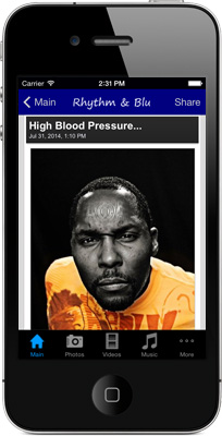 Rhythm & Blu iPhone App