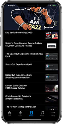 I Am Dj Spazzout iPhone App
