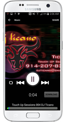 DJ Ticano Android App