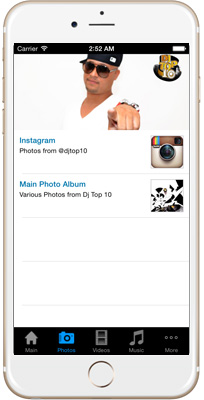 DJ Top 10 iPhone App