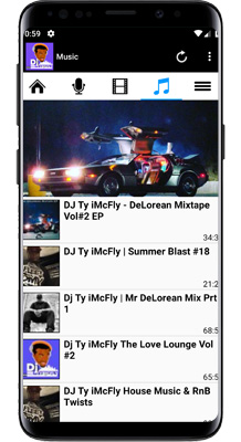 DJ Ty iMcFly Android App