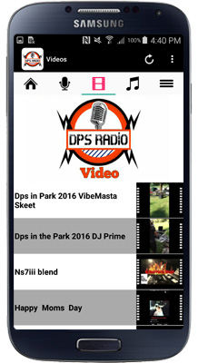 The Real DPS Radio Android App