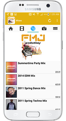 FMJ Productions - Best Events Android App