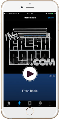 Fresh Radio iPhone App