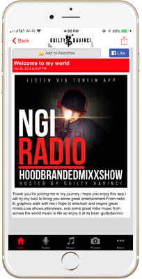 NGI Radio iPhone App