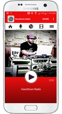 HanzDown Radio Android App