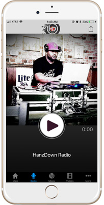 HanzDown Radio iPhone App