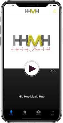 Hip Hop Muzic Hub iPhone App