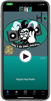 Hippie Hop Radio iPhone App