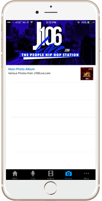 J106Live.com iPhone App