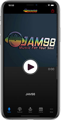 JAM98-Music For Your Soul iPhone App