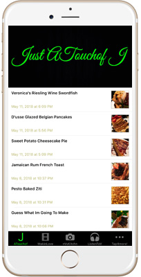 JustATouchofJ iPhone App