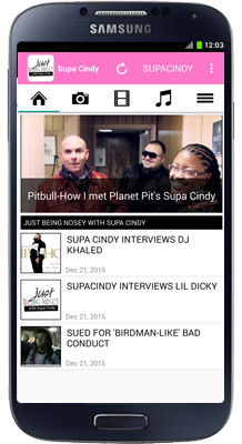 Supa Cindy Android App