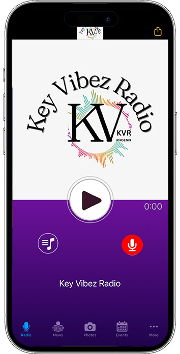 Key Vibez Radio iPhone App