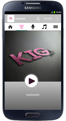 KIGEntertainment Android App