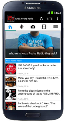 Knox Rocks Radio Android App