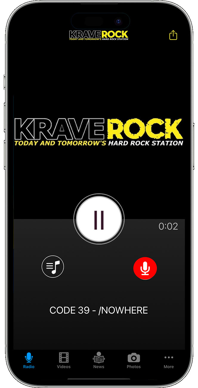 KRAVE ROCK iPhone App