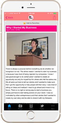 Kristy Love iPhone App