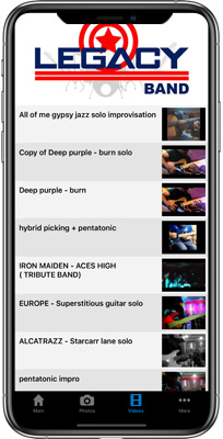 Legacy BAND iPhone App