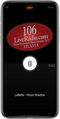 106 Live Radio iPhone App