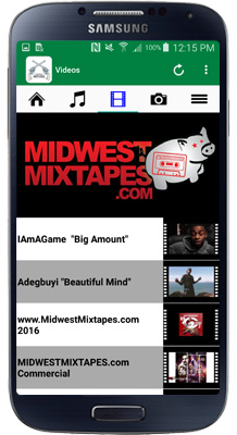 MidwestMixtapes Android App