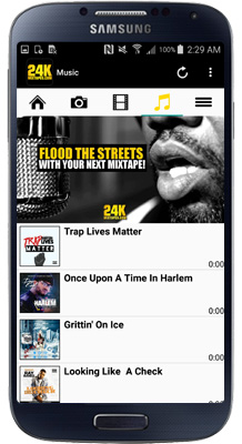 24K Mixtapes Android App