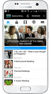 Mystical Entertainment Group Android App