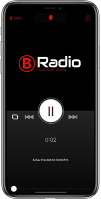NAA B-Radio iPhone App