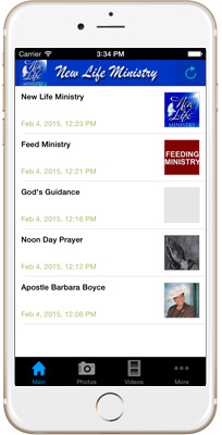 New Life Ministry iPhone App