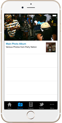 Party Nation iPhone App