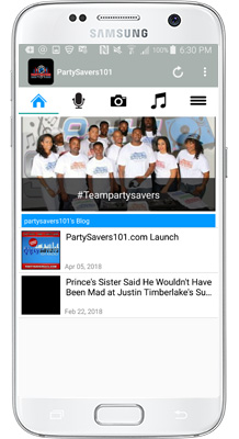 PartySavers101 Android App
