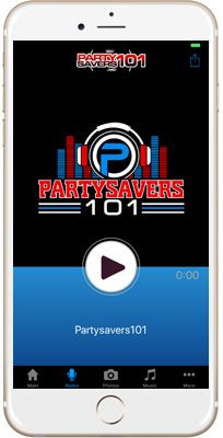 PartySavers101 iPhone App