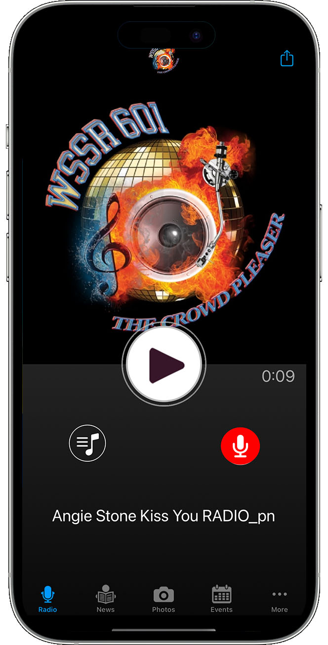 WSSR601- The Crowd Pleaser iPhone App