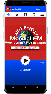 Radio Mondiale 101.1 FM Android App